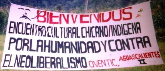 EZLN.Chicano EncuentroBanner_1997